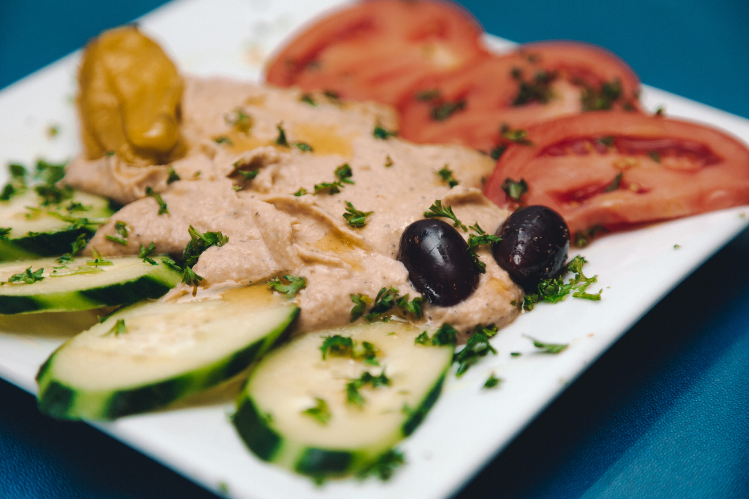 Zorba the Greek Selden, NY - Hummus Plate
